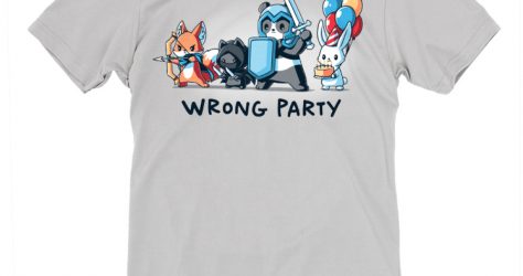 TeeTurtle – Wrong Party shirt