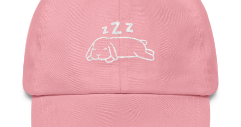For Everybunny – Sleeping Lop bunny cap
